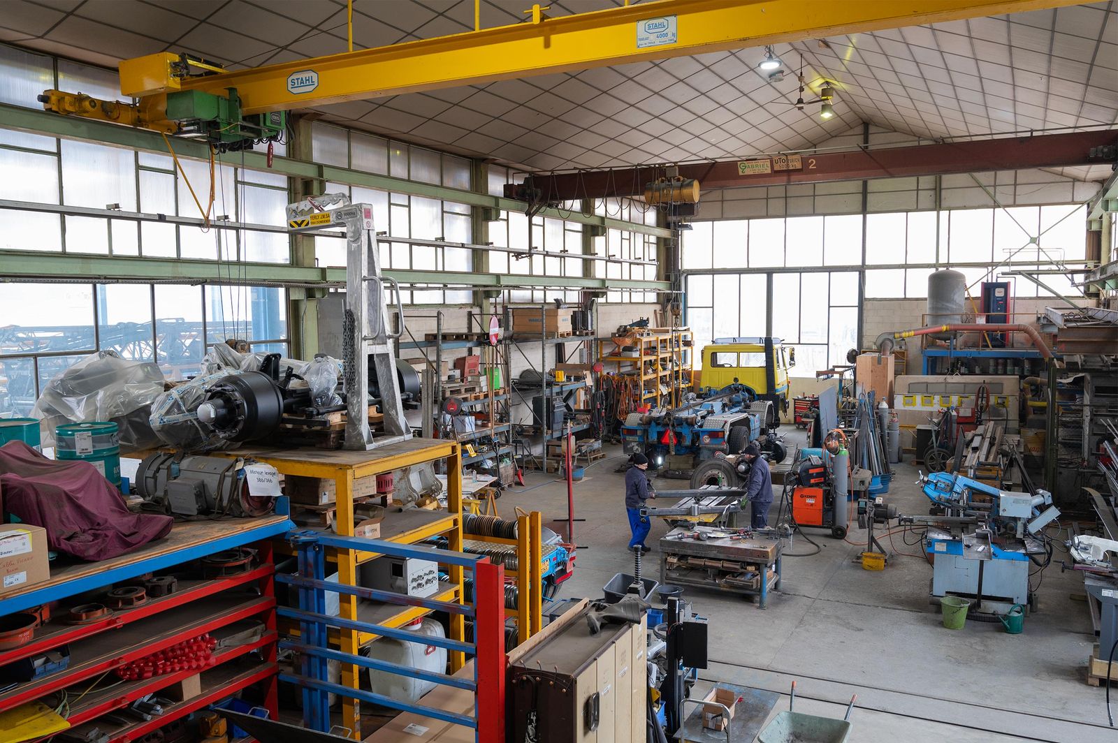 Atelier de Yerly Grues à Domdidier