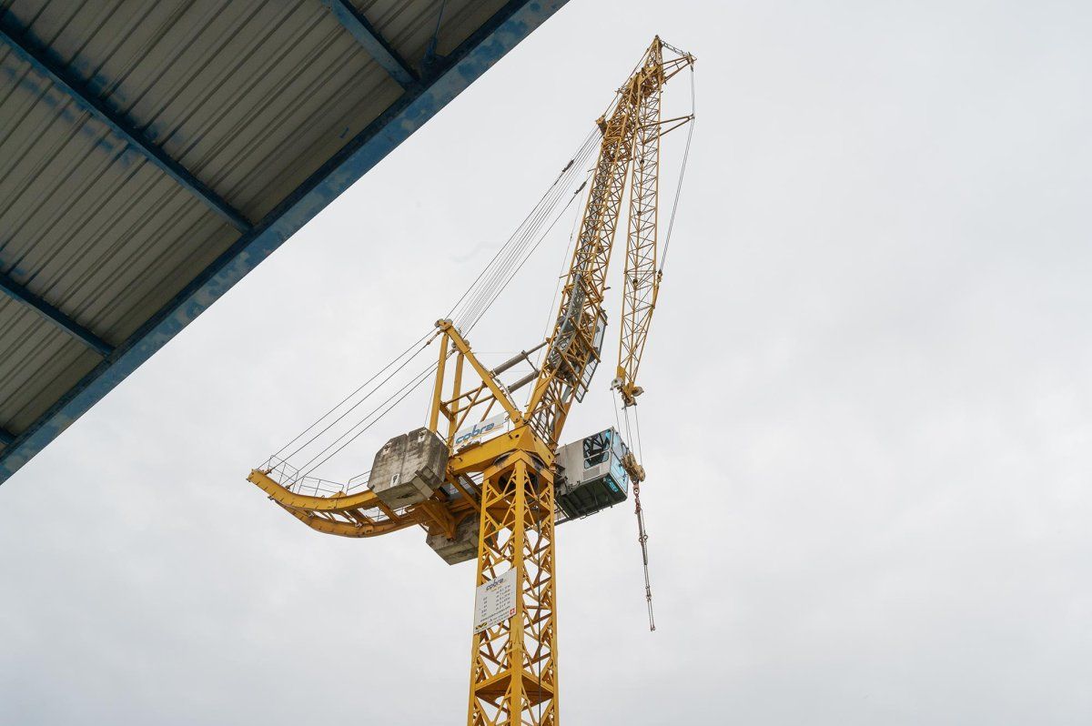 Cobra Crane sur le site de Domdidier